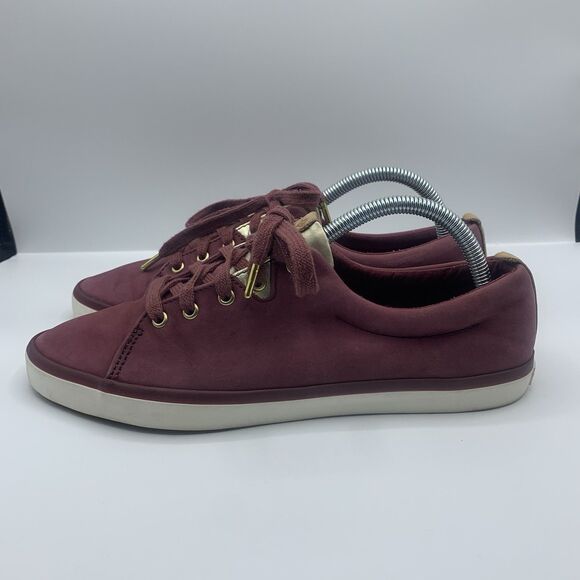 Sperry Sailor LTT Leather Womens Sneakers Size 9.5 Maroon STS84362 - Picture 1 of 9